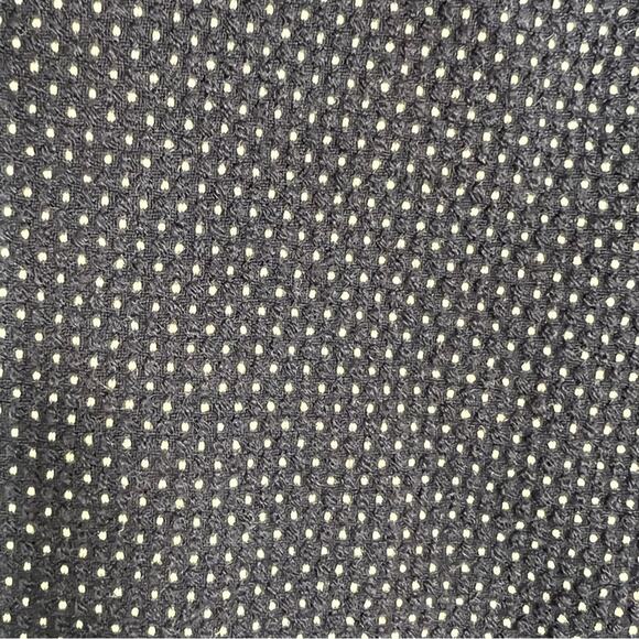 Ann Taylor navy blue polka dot slim leg dress pants size 12 B91 - Picture 2 of 5